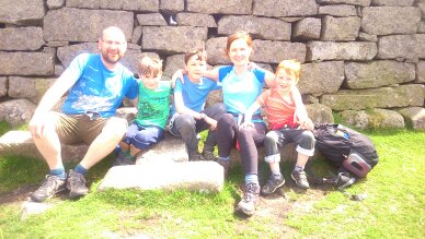 Family Pic Hare's Gap 2017