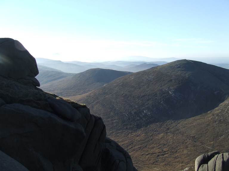 VIEW FROM SLIEVE BEARNAGH