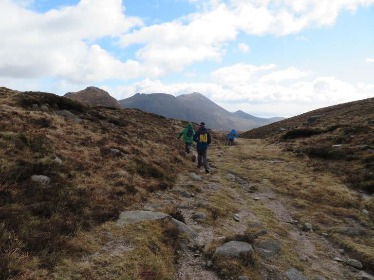 Ott Track heading towards Doan