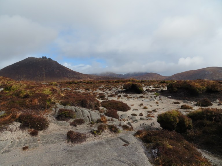 Base of Doan looking towards Slieve Bearnagh